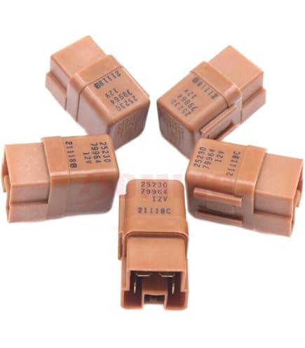 Amazon.co.jp: 10 個オリジナル新 6 ピン 12V 車のリレー日産